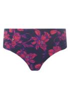 Dorothy Perkins *pink And Blue High Waist Bikini Bottoms