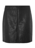 Dorothy Perkins Black Volume Pu Mini Skirt
