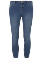 Dorothy Perkins Petite Blue Mid Wash Skinny Jeans