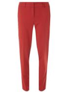 Dorothy Perkins *tall Rust Red Ankle Grazer Trousers
