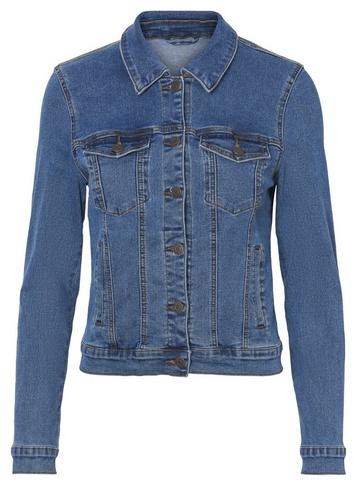 *vero Moda Navy Long Sleeve Denim Jacket