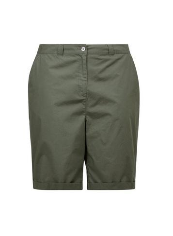 Dorothy Perkins *dp Curve Khaki Knee Shorts