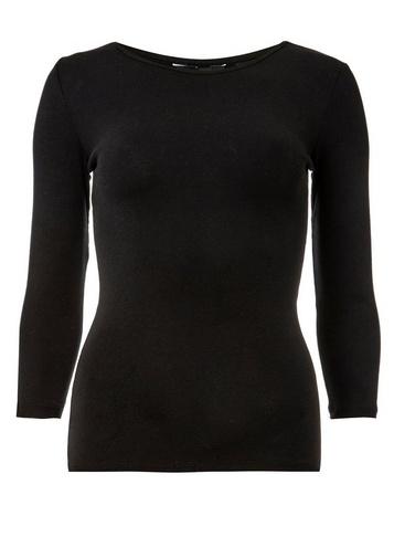 Dorothy Perkins Black Popper Top