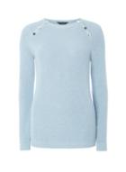 Dorothy Perkins Blue Button Front Jumper