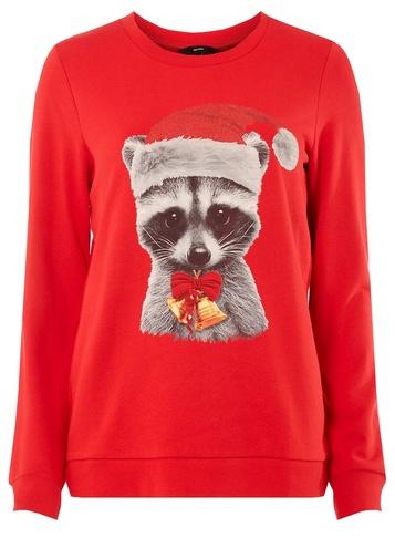 Dorothy Perkins *vero Moda Red Christmas Knitted Jumper