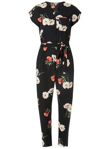 Dorothy Perkins Petite Poppy Print Jumpsuit