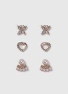Dorothy Perkins Butterfly And Heart Earring