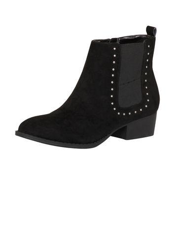 Dorothy Perkins *london Rebel Suede Effect Chelsea Boots
