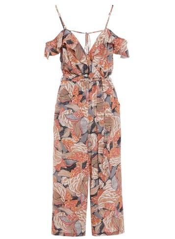 *quiz Multi Colour Abstract Print Jumpsuit