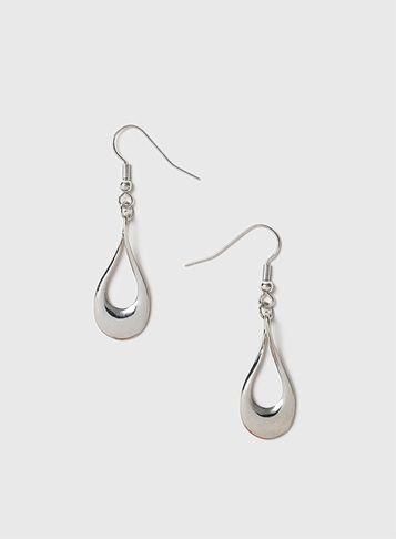 Dorothy Perkins Cut Out Oval Earrings