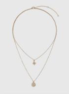 Dorothy Perkins Gold Star Layered Necklace