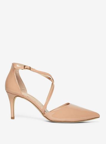 Dorothy Perkins Nude Elsa Court Shoes