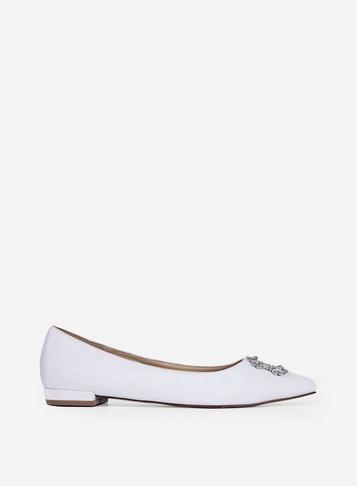 Dorothy Perkins White 'peyton' Jewelled Pumps