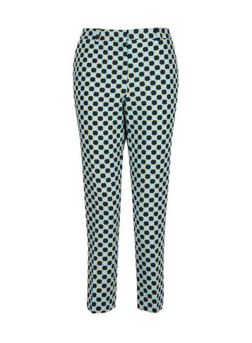 Dorothy Perkins Multi Colour Circle Geometric Print Ankle Grazer Trousers