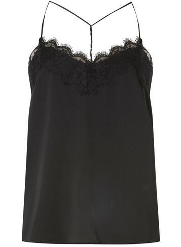 Dorothy Perkins *vero Moda Black Lace Camisole Top