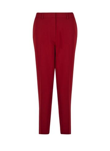 Dorothy Perkins Raspberry Ankle Grazer Trousers