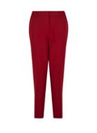 Dorothy Perkins Raspberry Ankle Grazer Trousers