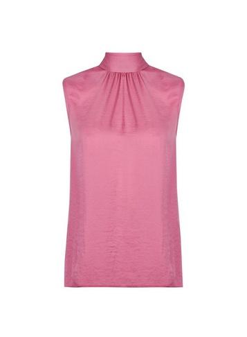 Dorothy Perkins Pink Tie Back Sleeveless Top