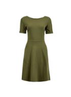 Dorothy Perkins Khaki Button T-shirt Dress