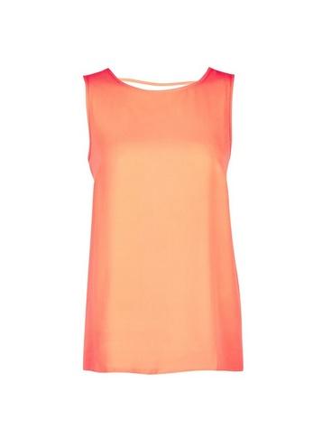 Dorothy Perkins Wrong Colour Orange Sleeveless Top