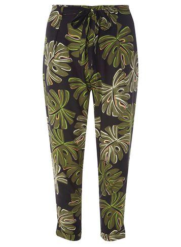 Dorothy Perkins Petite Palm Print Joggers