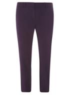 Dorothy Perkins Blackcurrant Ankle Grazer Trousers