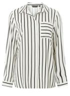 Dorothy Perkins Monochrome Striped Pocket Shirt
