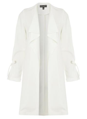 Dorothy Perkins Ivory Eyelet Detail Duster Coat