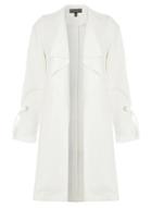 Dorothy Perkins Ivory Eyelet Detail Duster Coat