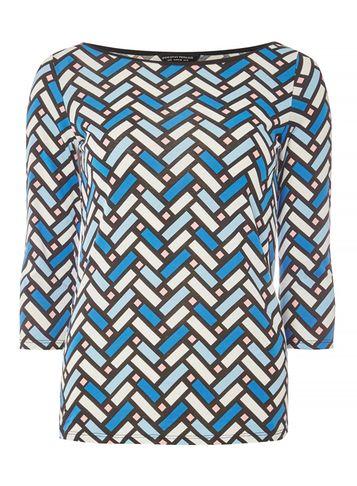 Dorothy Perkins Multi Geometric Print T-shirt