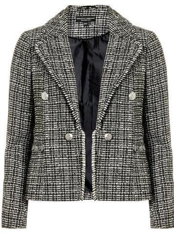 Dorothy Perkins Monochrome Boucle Jacket