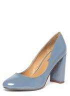 Dorothy Perkins Blue 'dafney' Block Heel Court Shoes