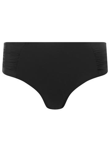 Dorothy Perkins *dp Beach Black Plain High Waist Bikini Bottoms