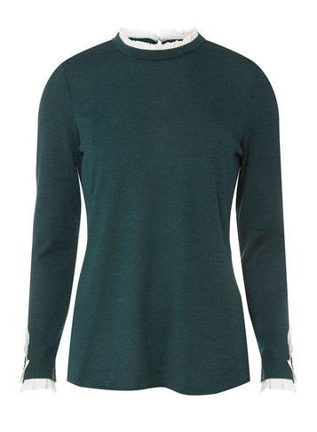 Dorothy Perkins Teal Green Frill Cuff