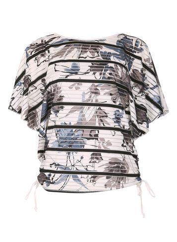 Dorothy Perkins *izabel London Multi Coloured Batwing Top