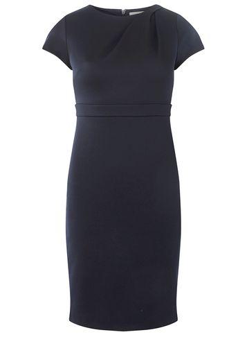 Dorothy Perkins Petite Navy Workwear Pencil Dress