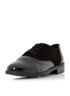 Dorothy Perkins *head Over Heels 'fixity' Lace Up Shoes