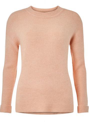 Dorothy Perkins Blush Step Hem Knitted Jumper