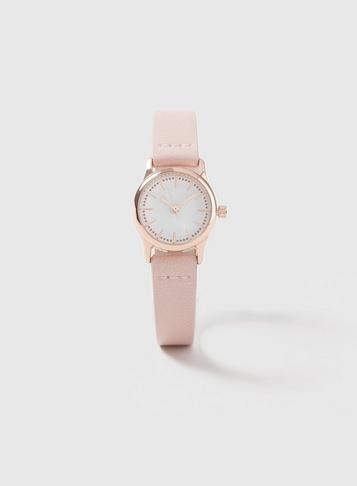 Dorothy Perkins Pink Mini Strap Watch