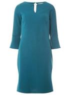 Dorothy Perkins *billie & Blossom Green Ponte Shift Dress