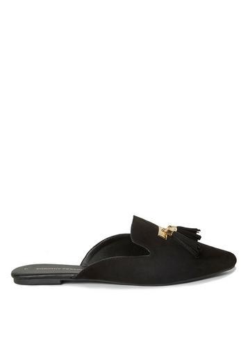 Dorothy Perkins Black Haven Slipper Style Pumps