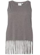 Dorothy Perkins *juna Rose Grey Fringe Vest