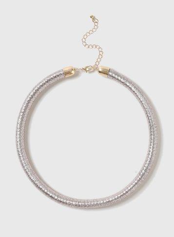 Dorothy Perkins Rose Gold Rope Necklace