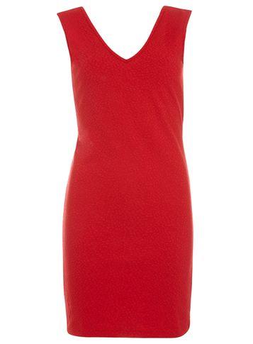 Dorothy Perkins *vero Moda Red V-neck Shift Dress