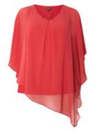 Dorothy Perkins *billie & Blossom Curve Pink Overlay Top