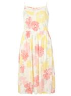 Dorothy Perkins Pink Ivory Floral Cami Dress