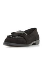 Dorothy Perkins *head Over Heels By Dune Black 'gerrie' Loafers