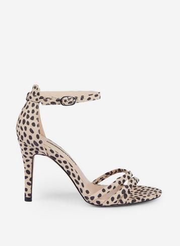 Dorothy Perkins Multi Colour Animal Print 'samba' Stiletto Heel Sandals