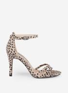 Dorothy Perkins Multi Colour Animal Print 'samba' Stiletto Heel Sandals
