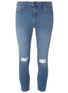 Dorothy Perkins Petite Mid Wash 'darcy' Jeans